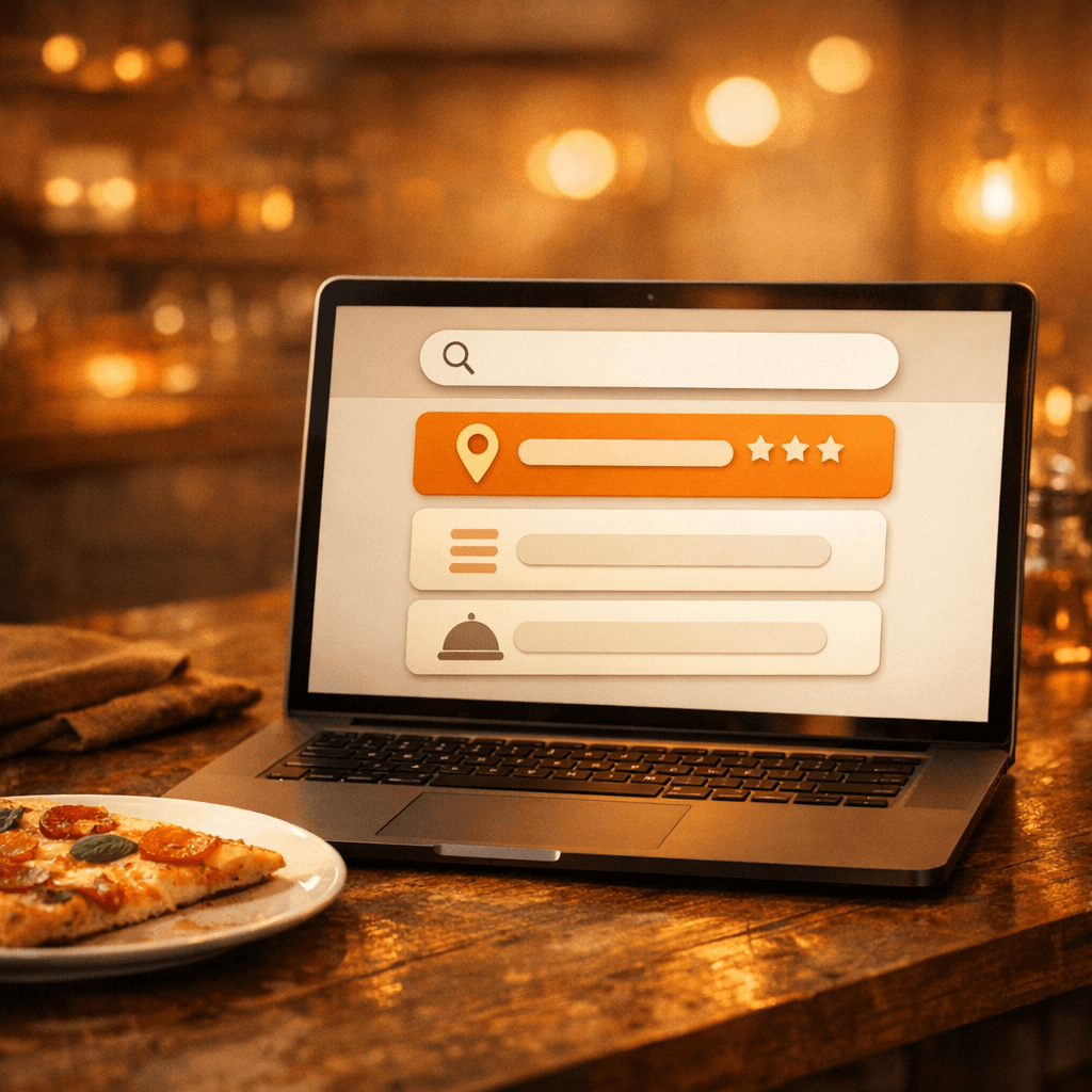 Google search results showing your restaurant on top