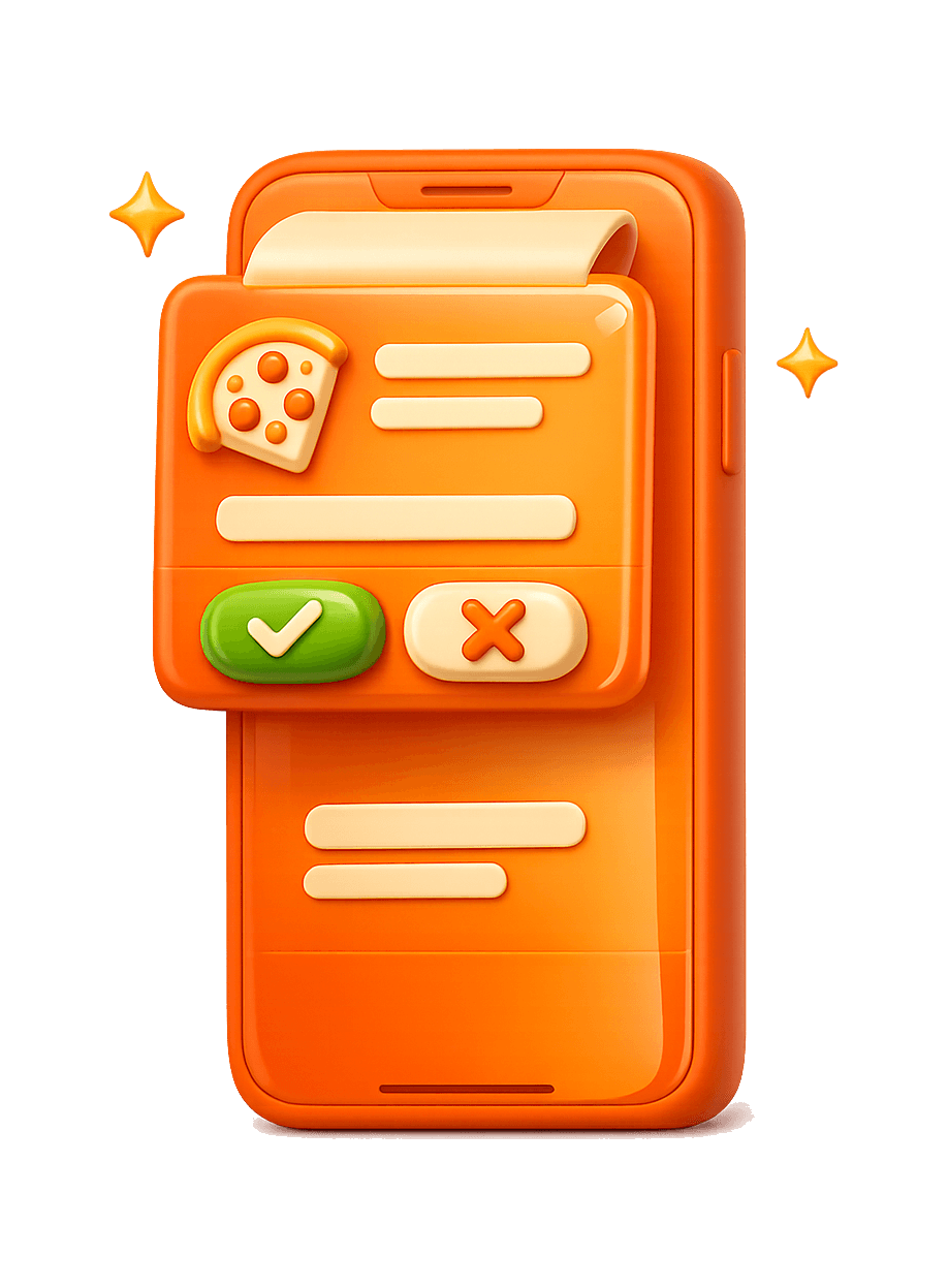 Customer notification email from Dinevate