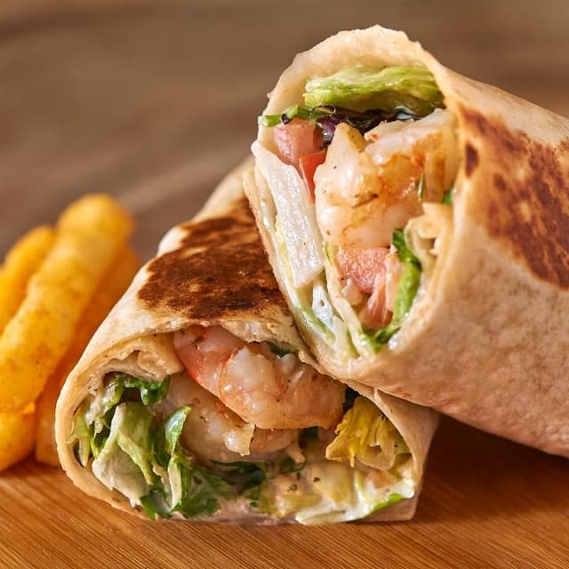 CILANTRO LIME SHRIMP WRAP